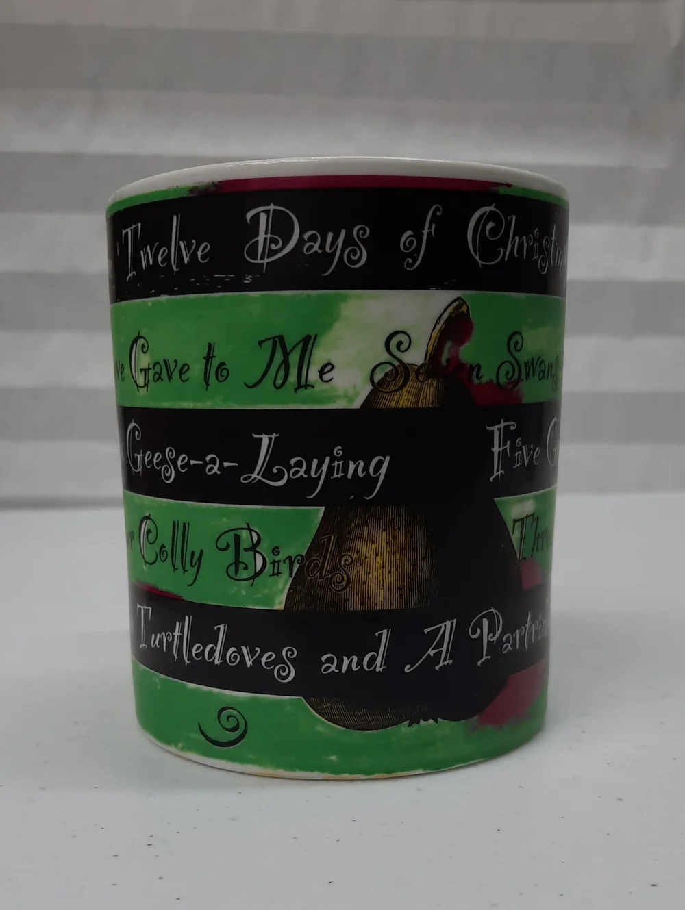 Starbucks Christmas Coffee Tea Mug Seasonal Holiday Themed 12 Days of Christmas